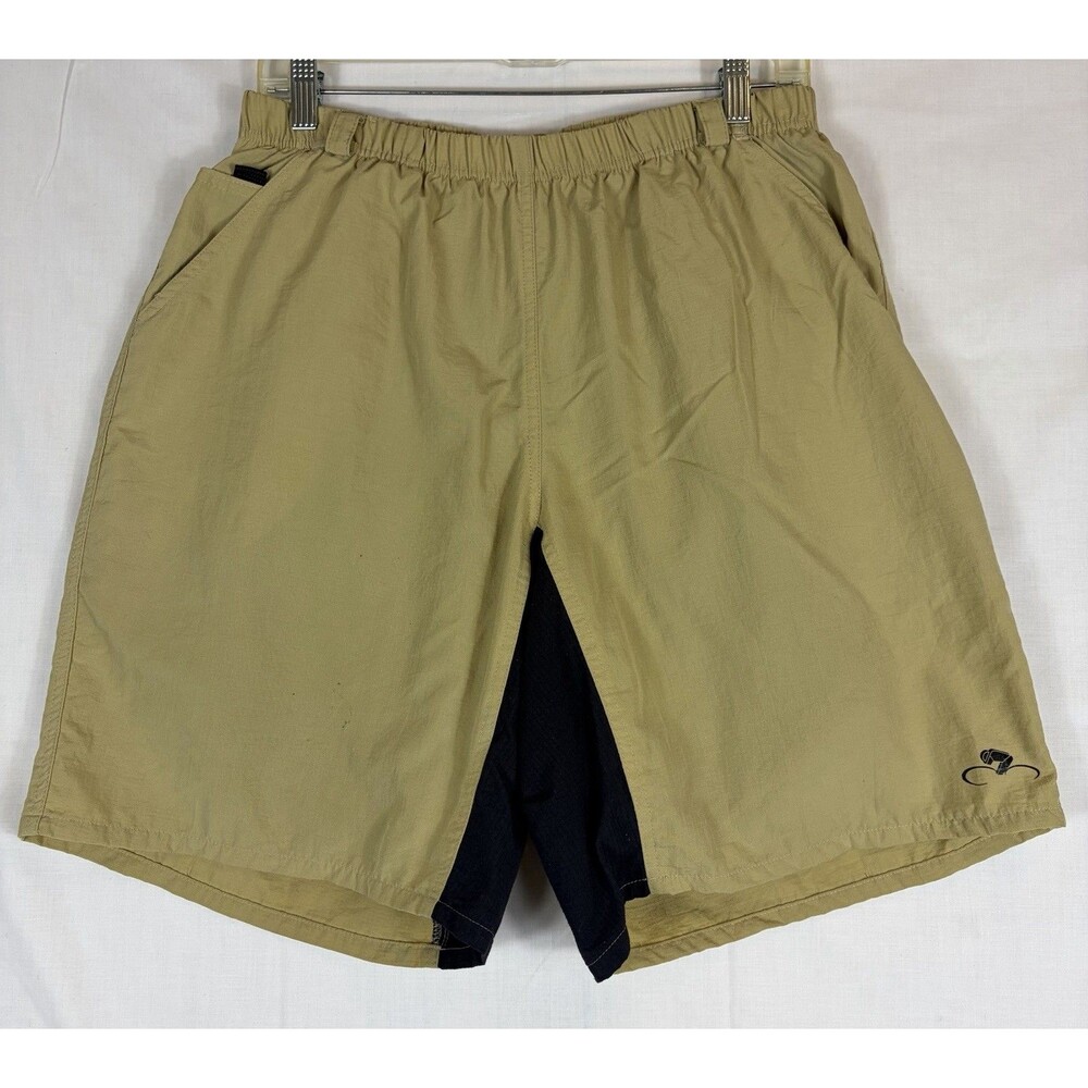 Bellwether Bicycle Shorts 2 In 1 Baggy With Liner Tan Women’s XL Vintage USA